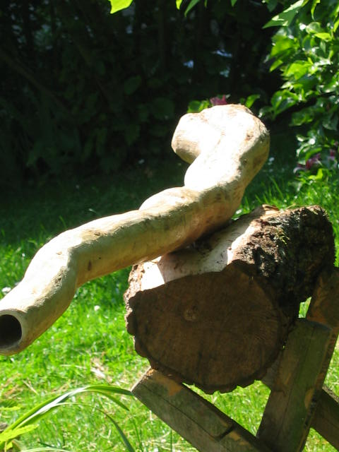 Une fois les 2 demi coques assemblées.