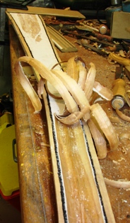 toujours avec l'empreinte de farine, le deuxième hémi-didge