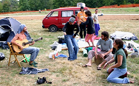 Flamenco avec les espagnol